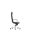 Pemberly Row Modern Black High Back Faux Leather Executive Office Chair