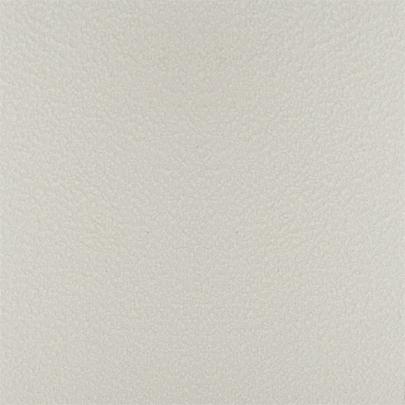 Pemberly Row Glam Polyester Swivel Accent Chair in White with Foam Seat