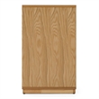 Pemberly Row Modern 6 Drawer Dresser with Shelves in Natural Oak