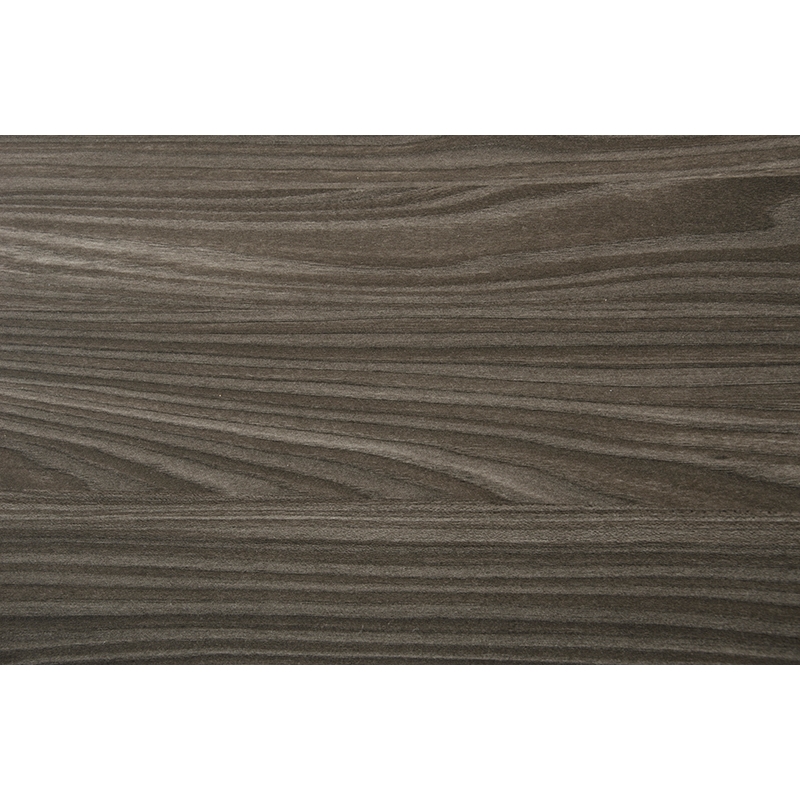 Pemberly Row Italian Modern 39x41 Inch Wall Mirror in Gray Elm Veneer