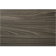 Pemberly Row Italian Modern 39x41 Inch Wall Mirror in Gray Elm Veneer