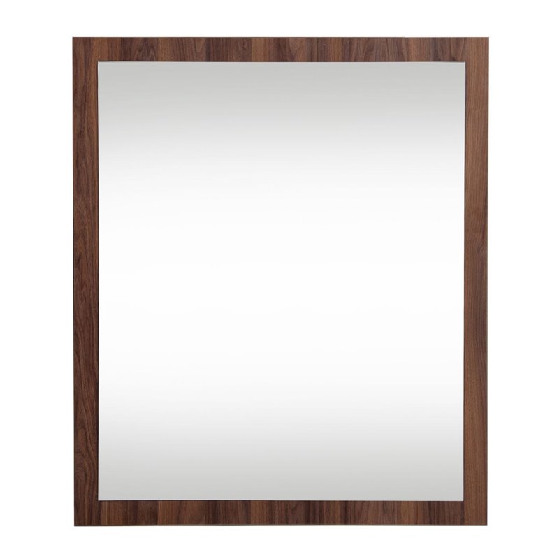 Pemberly Row 5-Drawer Self Closing Modern Wood Chest in Walnut Finish