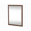 Pemberly Row 5-Drawer Self Closing Modern Wood Chest in Walnut Finish