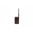 Pemberly Row 6-Drawer Wood Bedroom Dresser in Dark Walnut & Matte Black