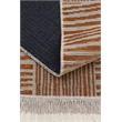 Pemberly Row 60 x 39.37 in Jute and Chenille Carpet in Orange