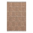 Pemberly Row 60 x 39.37 in Jute and Chenille Carpet in Orange