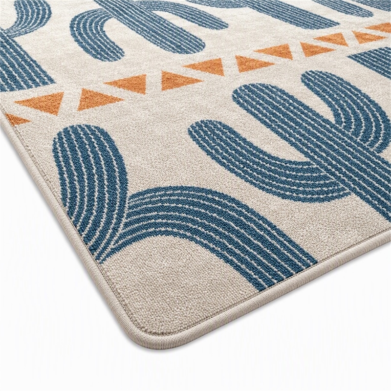 Pemberly Row Polyester Carpet with Felt Base 160 x 230 Multi-Color