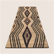 Pemberly Row Polyester Hall Carpet 80 x 200 Non-Slip Multi-Color