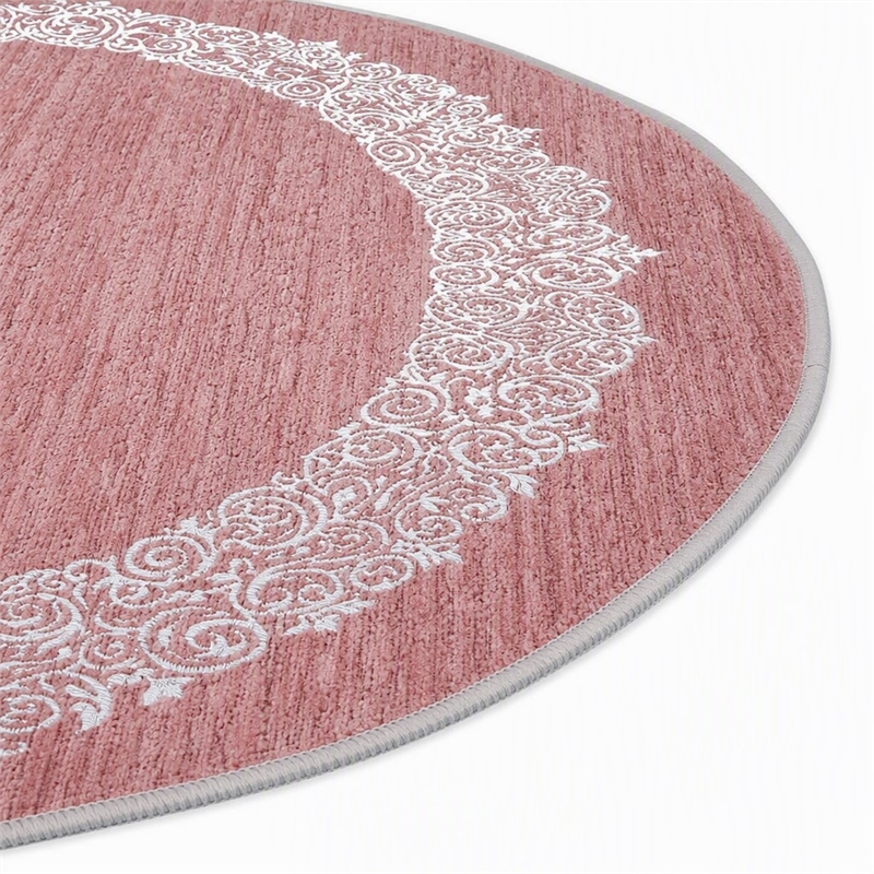 Pemberly Row Polyester Carpet with 3D Design 60 x 100 Multi-Color