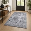 Pemberly Row Polyester Carpet with Dot PVC Base 60 x 100 Multi-Color