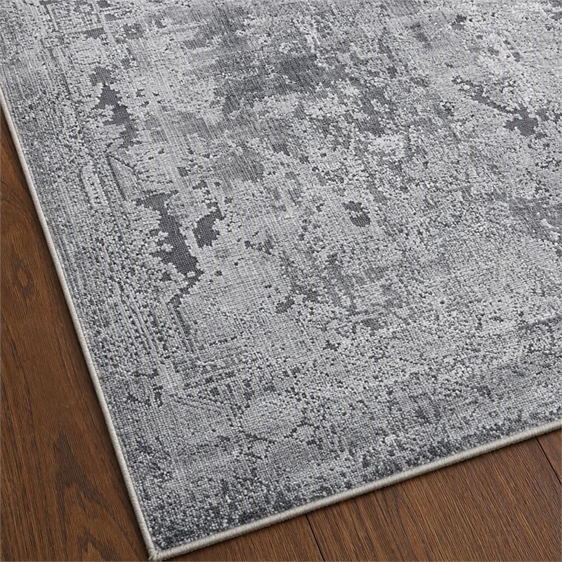 Pemberly Row Polyester Carpet with Dot PVC Base 60 x 100 Multi-Color