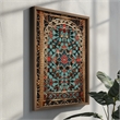 Pemberly Row Decorative Framed MDF Painting in Multi-Color