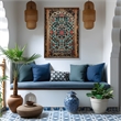Pemberly Row Decorative Framed MDF Painting in Multi-Color
