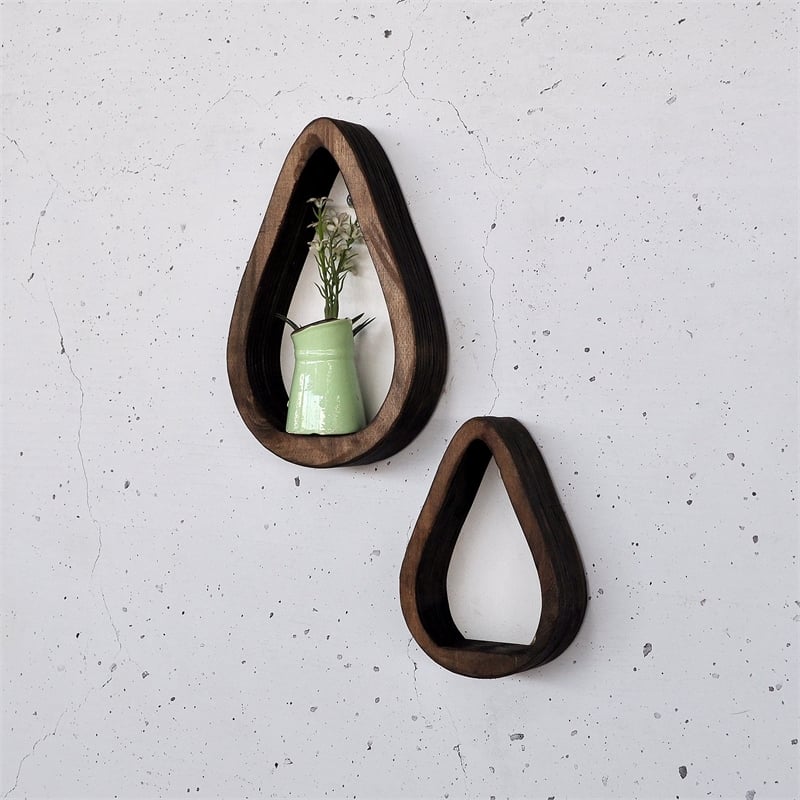 Pemberly Row Decorative Wooden Wall Shelf in High-Quality Plywood