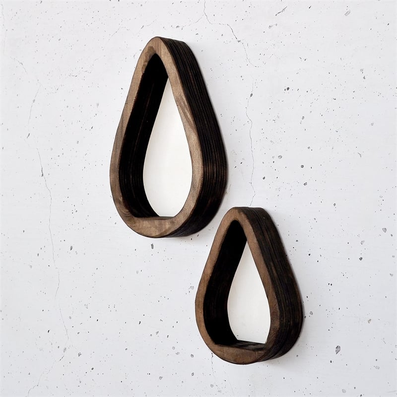 Pemberly Row Decorative Wooden Wall Shelf in High-Quality Plywood