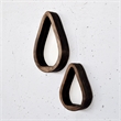Pemberly Row Decorative Wooden Wall Shelf in High-Quality Plywood