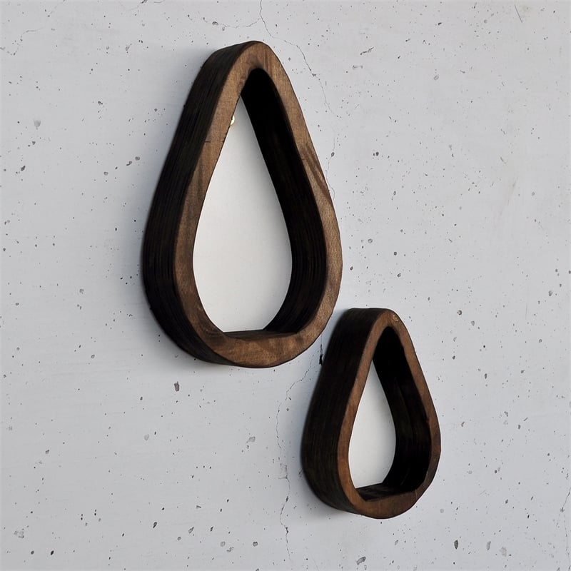 Pemberly Row Decorative Wooden Wall Shelf in High-Quality Plywood