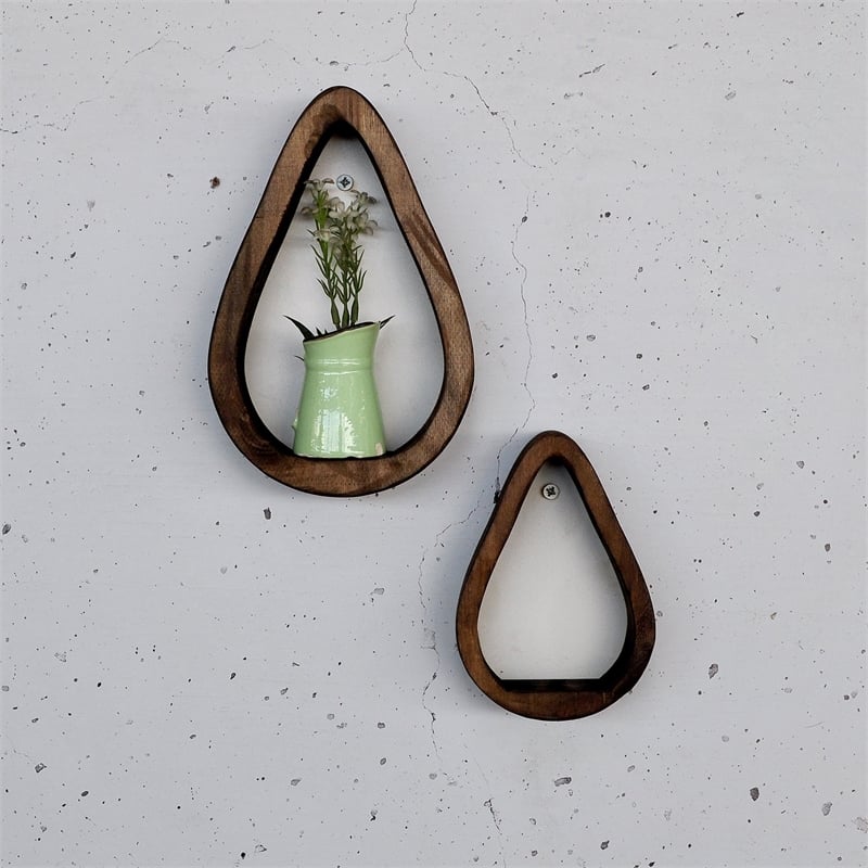 Pemberly Row Decorative Wooden Wall Shelf in High-Quality Plywood