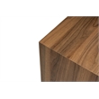 Pemberly Row Kup Side Table in Venezia Walnut Finish