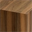 Pemberly Row Kup Side Table in Venezia Walnut Finish