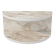Pemberly Row Bella Nightstand in Marble-Like Ephesus Finish