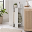 Pemberly Row Elos Right Nightstand in Solid White