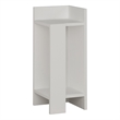 Pemberly Row Elos Right Nightstand in Solid White