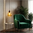 Pemberly Row Gold Chandelier with Metal Body in Black Finish