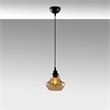 Pemberly Row Gold Chandelier with Metal Body in Black Finish