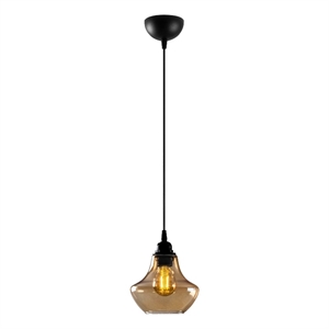 Pemberly Row Gold Chandelier with Metal Body in Black Finish