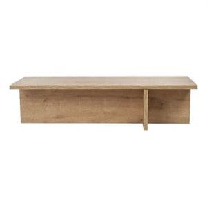 Pemberly Row Coffee Table in Sapphire Oak with Spacious Surface