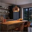 Pemberly Row Scandinavian Metal Chandelier in Gold