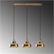 Pemberly Row Adjustable Height Scandinavian Vintage Iron Chandelier