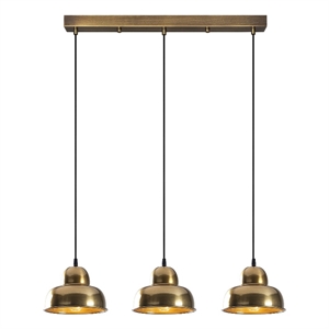 Pemberly Row Adjustable Height Scandinavian Vintage Iron Chandelier