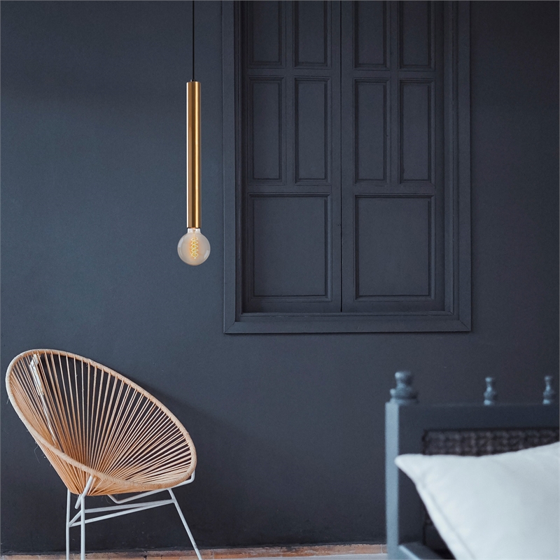 Pemberly Row Scandinavian Inspired Vintage Metal Chandelier