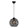 Pemberly Row Fellini Chandelier in Black Finish