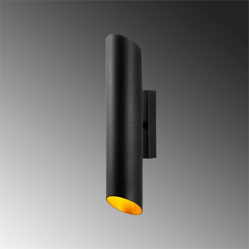 Pemberly Row Wall Lamp with Black & Gold Metal Finish