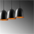 Pemberly Row Tattoo Black Chandelier with Metal Body