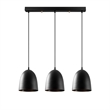 Pemberly Row Tattoo Black Chandelier with Metal Body