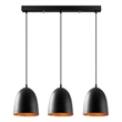 Pemberly Row Tattoo Black Chandelier with Metal Body