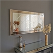 Pemberly Row Rectangular Silver Mirror 51.18 in Width x 25.59 in Height
