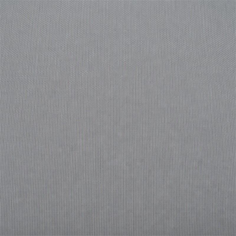 Pemberly Row Set of 2 Gray Linen Fabric Sofas with Square Arms and Throw Pillows