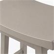 Pemberly Row Set of 4 Counter Height Stools in Light Gray