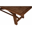 Pemberly Row Newberry Rectangular Dining Table with Removable Leaf