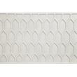 Pemberly Row Denver California King Wood Panel Bed in Light Gray