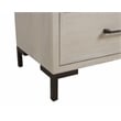Pemberly Row 1 Drawer Nightstand with Open Shelf Antique White Oak Poplar