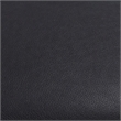 Pemberly Row Swivel Chair in Leather-Look Black Upholstery