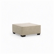 Pemberly Row Cocktail Ottoman in Beige Textured Upholstery