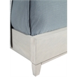 Pemberly Row Full-Sized Panel Bed in Light Gray Mahogany Veneer
