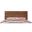 Pemberly Row Full Wood Bed in Chestnut Brown
